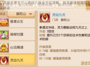 梦幻西游手游方寸山奇经八脉全方位攻略：探寻最佳技能搭配与升级路径