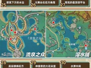 关于原神九大空宝箱位置的一探究竟的旅程报告