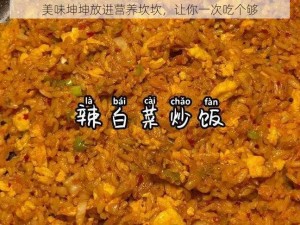 美味坤坤放进营养坎坎，让你一次吃个够