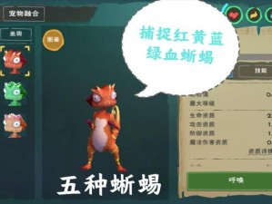 黄蜥蜴的奇幻融合：探索创造与魔法交织的神奇产物