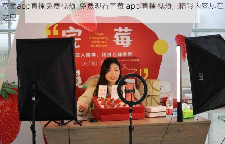 草莓app直播免费视频_免费观看草莓 app 直播视频，精彩内容尽在这里