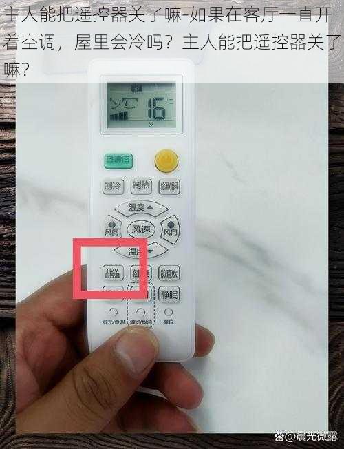 主人能把遥控器关了嘛-如果在客厅一直开着空调，屋里会冷吗？主人能把遥控器关了嘛？