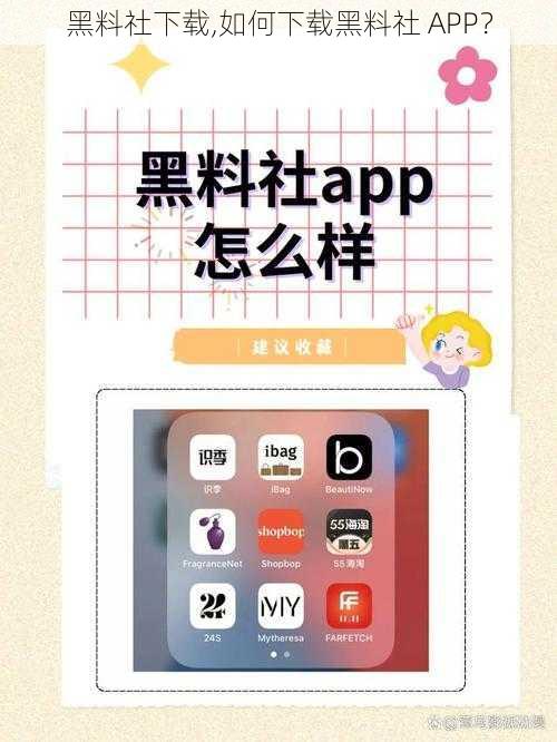 黑料社下载,如何下载黑料社 APP？