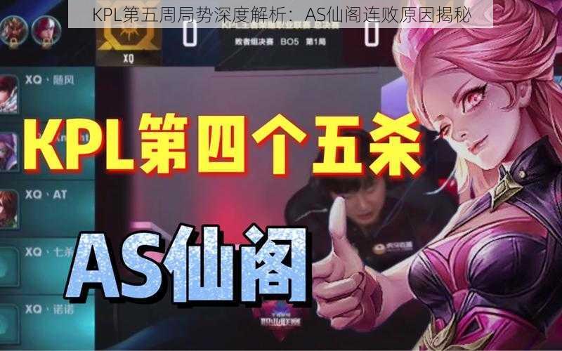 KPL第五周局势深度解析：AS仙阁连败原因揭秘