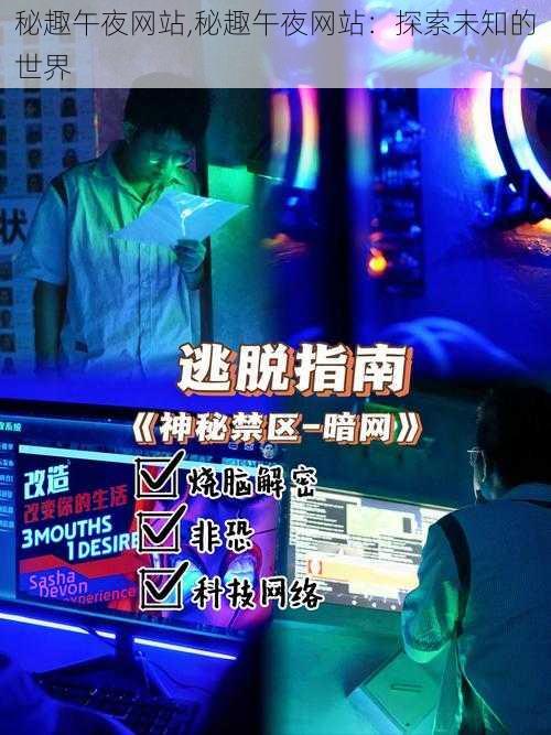 秘趣午夜网站,秘趣午夜网站：探索未知的世界