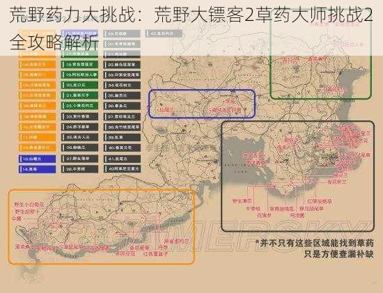 荒野药力大挑战：荒野大镖客2草药大师挑战2全攻略解析