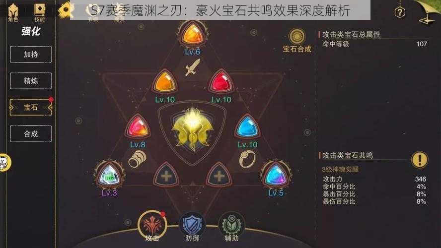 S7赛季魔渊之刃：豪火宝石共鸣效果深度解析