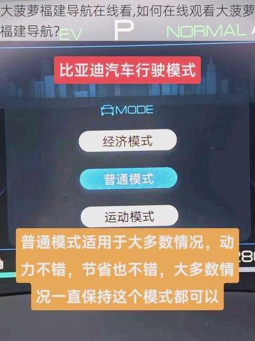 大菠萝福建导航在线看,如何在线观看大菠萝福建导航？