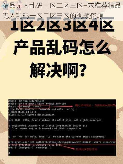 精品无人乱码一区二区三区—求推荐精品无人乱码一区二区三区的视频资源