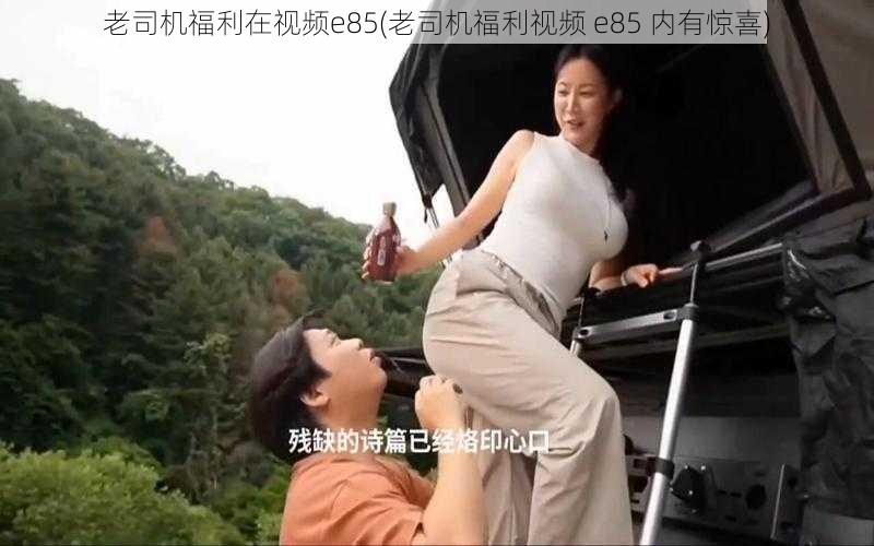 老司机福利在视频e85(老司机福利视频 e85 内有惊喜)