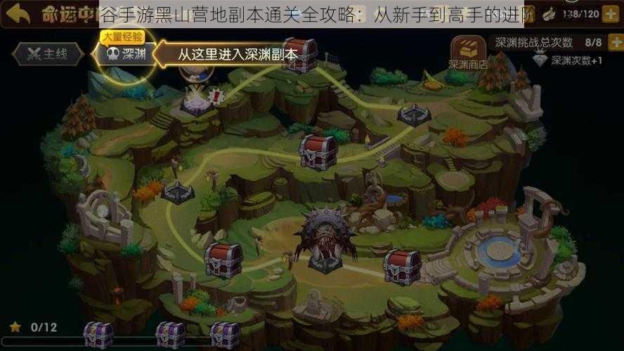 《龙之谷手游黑山营地副本通关全攻略：从新手到高手的进阶之路》