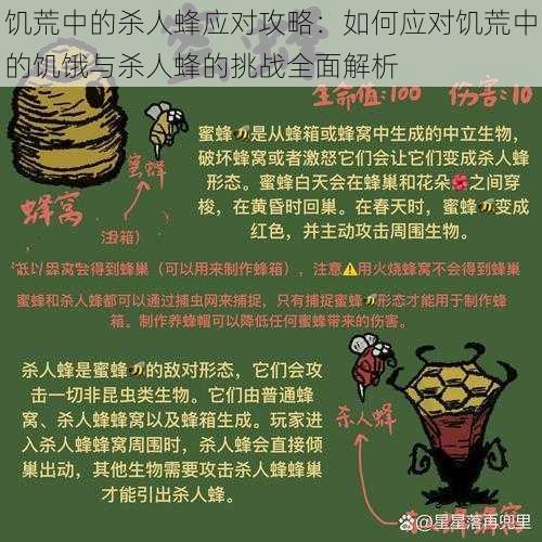 饥荒中的杀人蜂应对攻略：如何应对饥荒中的饥饿与杀人蜂的挑战全面解析